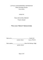 Referāts 'Viesu nama dokumentācija', 1.