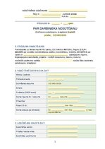Paraugs 'Rīkojums par darbinieka nosūtīšanu', 1.