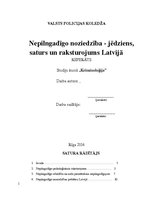 Referāts 'Nepilngadīgo noziedzība - jēdziens, saturs un raksturojums Latvijā', 1.