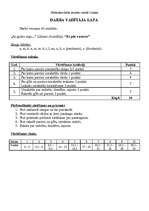 Konspekts 'Pārbaudes darbs latviešu valodā 2.klasei', 4.