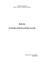 Referāts 'Zviedrijas tiešās investīcijas Latvijā', 1.