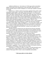 Konspekts 'Mārketinga prognoze par Volkswagen markas automašīnu perspektīvēm Latvijas autop', 2.