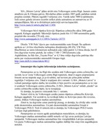 Konspekts 'Mārketinga prognoze par Volkswagen markas automašīnu perspektīvēm Latvijas autop', 4.