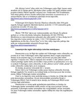 Konspekts 'Mārketinga prognoze par Volkswagen markas automašīnu perspektīvēm Latvijas autop', 5.