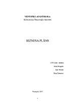 Biznesa plāns 'SIA "IT Team"', 1.