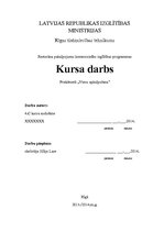 Prakses atskaite 'Viesu apkalpošana', 1.