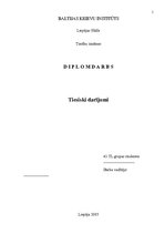 Referāts 'Tiesiski darījumi', 1.