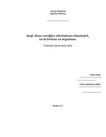 Referāts 'Augi - šūnas enerģijas atbrīvošanās stimulatori, to ietekme uz organismu', 1.