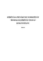 Referāts 'Izīrētāja pienākums nodrošināt īrniekam izīrētās telpas izmantošanu', 1.