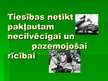 Prezentācija 'Psihoneiroloģiskās slimnīcas un to pacientu cilvēktiesības', 11.