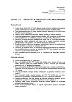 Paraugs 'Datortīkla administratora darba pienākumu apraksts', 1.