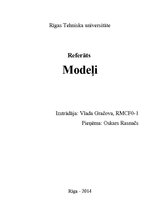 Konspekts 'Modeļi', 1.