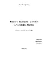 Referāts 'Horoskopa zīmju ietekme uz jauniešu savstarpējajām attiecībām', 1.