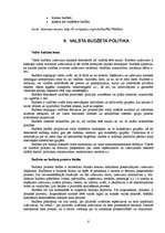Referāts 'Budžets', 8.