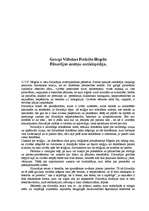 Konspekts 'Georgs Vilhelms Frīdrihs Hēgelis', 1.