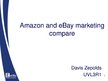 Prezentācija 'Amazon and eBay Marketing Compare', 1.