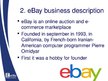 Prezentācija 'Amazon and eBay Marketing Compare', 11.