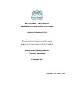 Paraugs 'Studiju darbs mācību priekšmetā "Vispārīgā metroloģija"', 1.