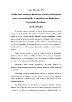 Konspekts 'Valodas loma abstraktās domāšanas attīstībā; salīdzinājums starp bērniem ar dzir', 1.