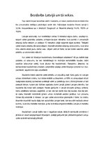 Eseja 'Bezdarbs Latvijā un tā sekas', 1.
