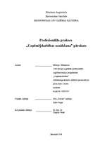 Prakses atskaite 'Uzņēmējdarbības uzsākšana', 1.