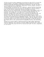 Eseja 'The Neglect that Caused Freedom', 1.