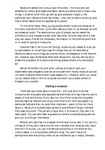 Eseja 'Visiting a Museum', 2.