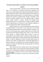 Eseja 'Kā un kad Latvijas prezidents var ietekmēt un virzīt Latvijas ārpolitiskos lēmum', 3.