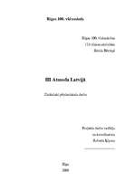 Referāts 'Trešā Atmoda Latvijā', 1.