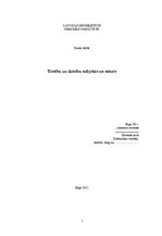 Referāts 'Tiesību uz dzīvību. Subjekts un saturs', 1.