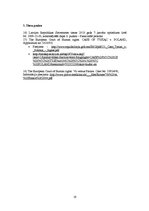 Referāts 'Tiesību uz dzīvību. Subjekts un saturs', 19.