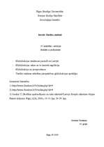 Konspekts 'Globalizācija', 1.