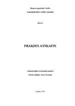 Prakses atskaite 'Prakses atskaite a/s "Liepājas Metalurgs"', 1.