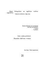 Referāts 'Pasaules kultūras vēsture', 1.