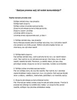 Konspekts 'Saziņas procesa soļi, kā notiek komunikācija?', 1.