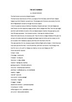 Konspekts '"The Kite Runner" by Khaled Hosseini', 1.