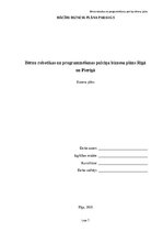 Biznesa plāns 'Bērnu robotikas un programmēšanas pulciņa biznesa plāns Rīgā un Pierīgā', 1.