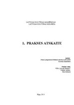 Prakses atskaite 'Prakses atskaite', 1.