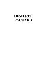 Referāts 'Hewlett Packard', 1.