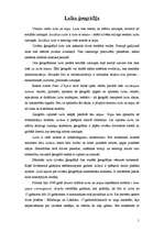 Konspekts 'Laika ģeogrāfija', 1.