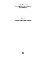 Referāts 'Negodīgas komercprakses aizliegums', 1.