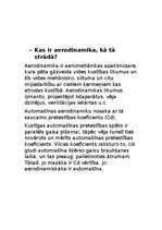 Konspekts 'Automašīnas aerodinamika', 2.