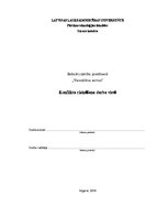 Referāts 'Konfliktu risināšana darba vietā', 1.