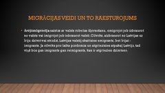 Prezentācija 'Migrācija, tās sekas un ietekme uz uz valsts attīstību', 6.