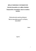 Referāts 'Riska novērtēšana sanitāra ikdienā', 1.