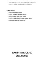 Referāts 'Projekta darbs. Interjera dizains', 5.