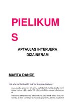 Referāts 'Projekta darbs. Interjera dizains', 15.