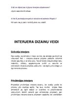 Referāts 'Projekta darbs. Interjera dizains', 31.