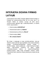 Referāts 'Projekta darbs. Interjera dizains', 38.