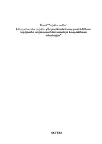 Referāts 'Organisko atkritumu pārstrādāšanas iespējamība mājsaimniecībās, izmantojot kompo', 1.